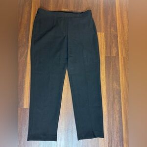 🖤 Anne Klein Classic Black Dress Pants | Size 10 | Straight Leg Work Trousers 🖤